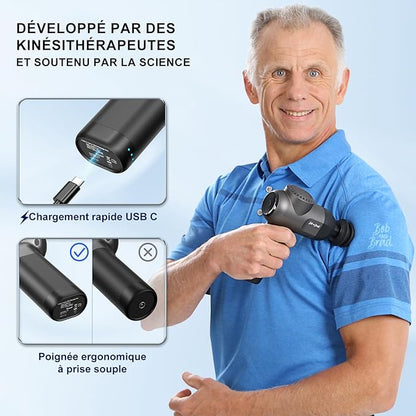 Pistolet de massage circulaire